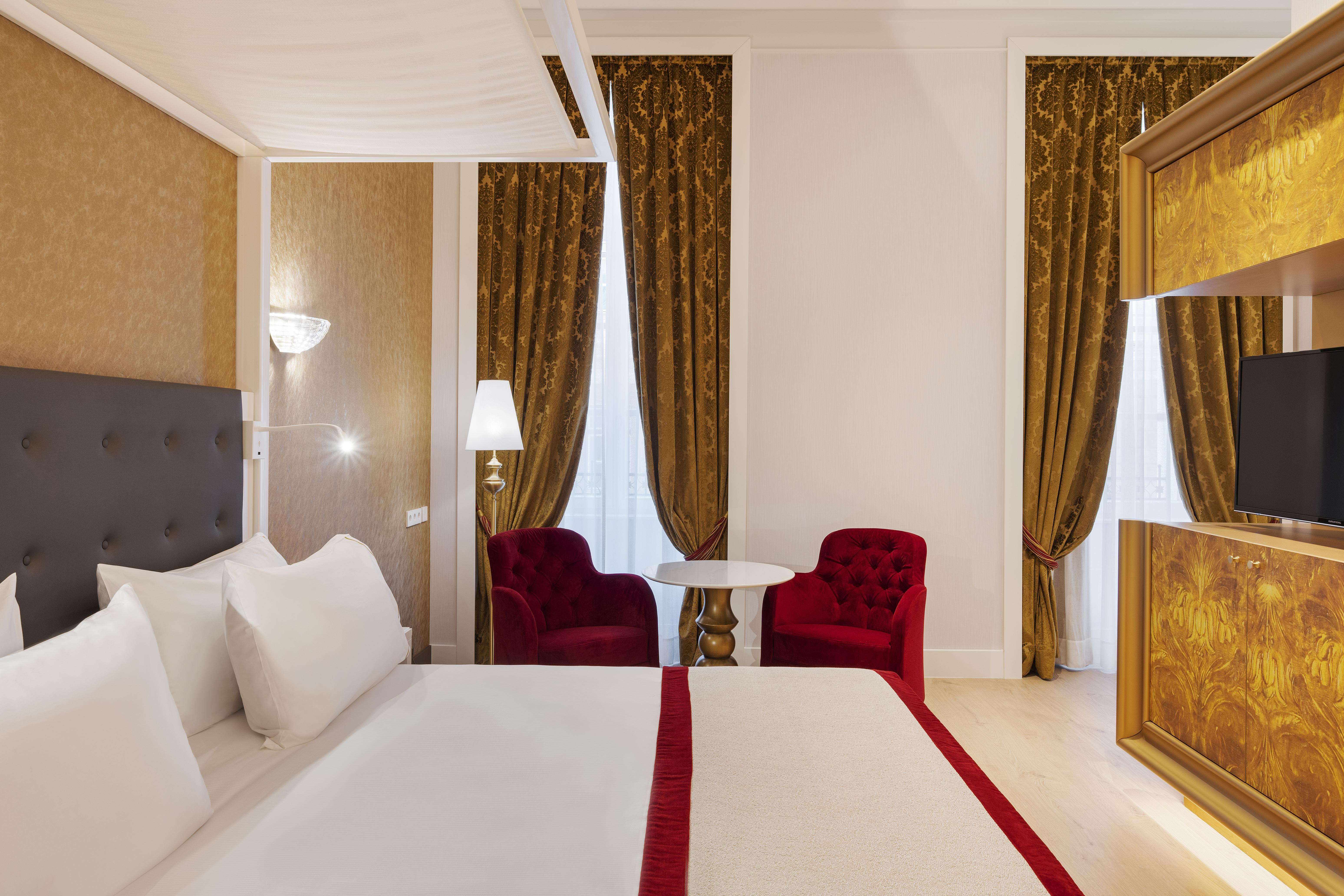 Aurea Ana Palace By Eurostars Hotel Company Budapest Exterior photo A room at the hotel
