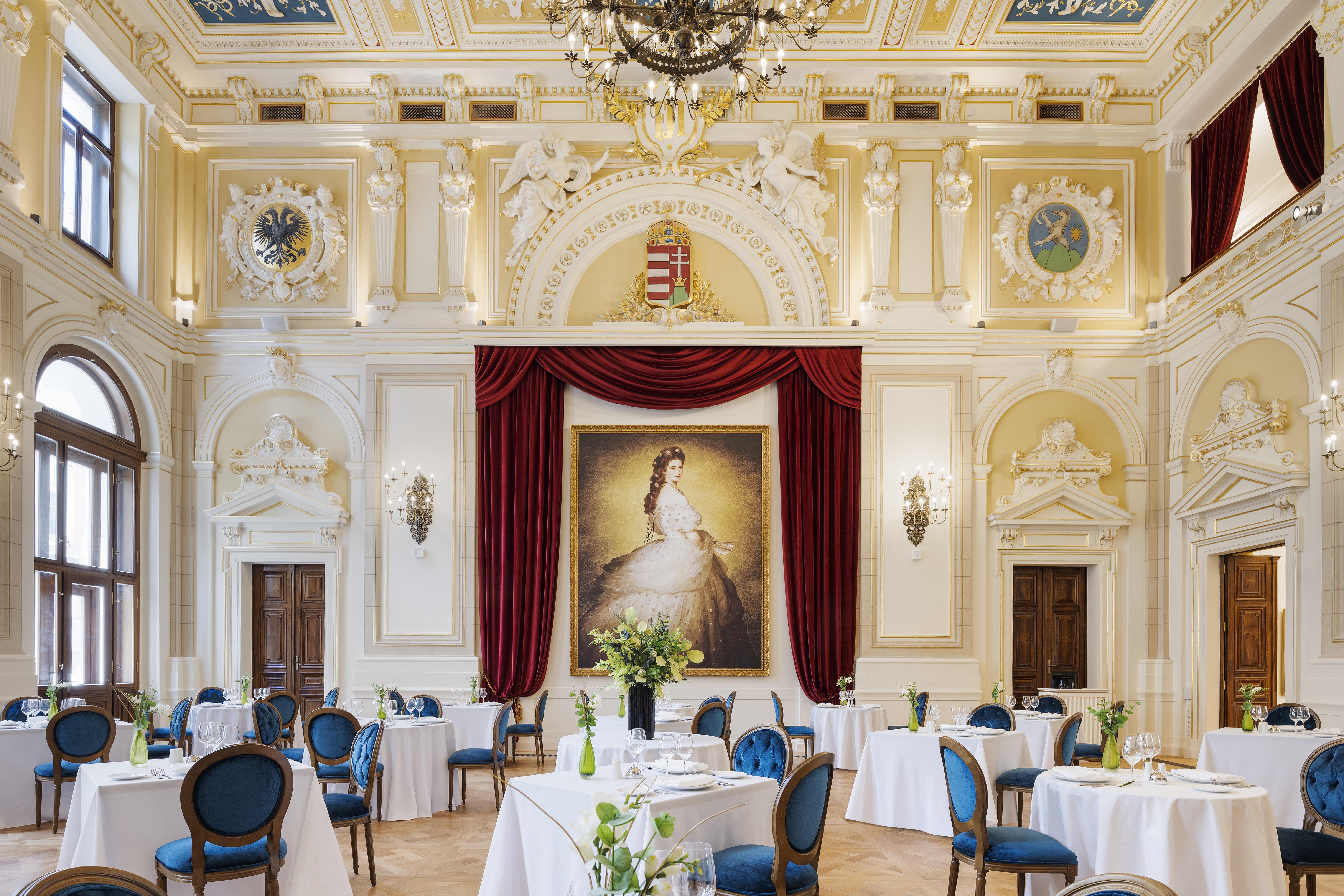 Aurea Ana Palace By Eurostars Hotel Company Budapest Exterior photo The ballroom