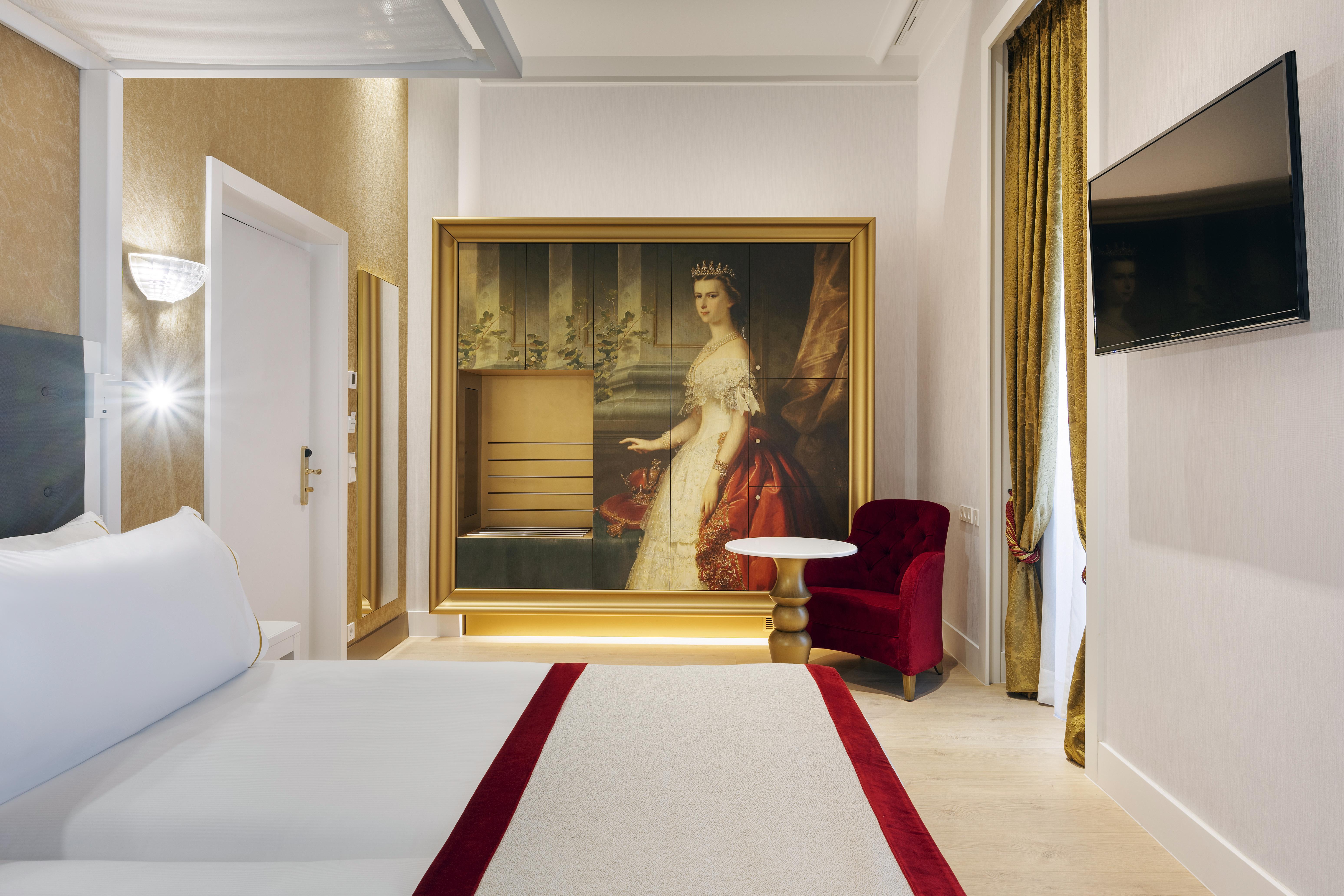 Aurea Ana Palace By Eurostars Hotel Company Budapest Exterior photo A room at the hotel