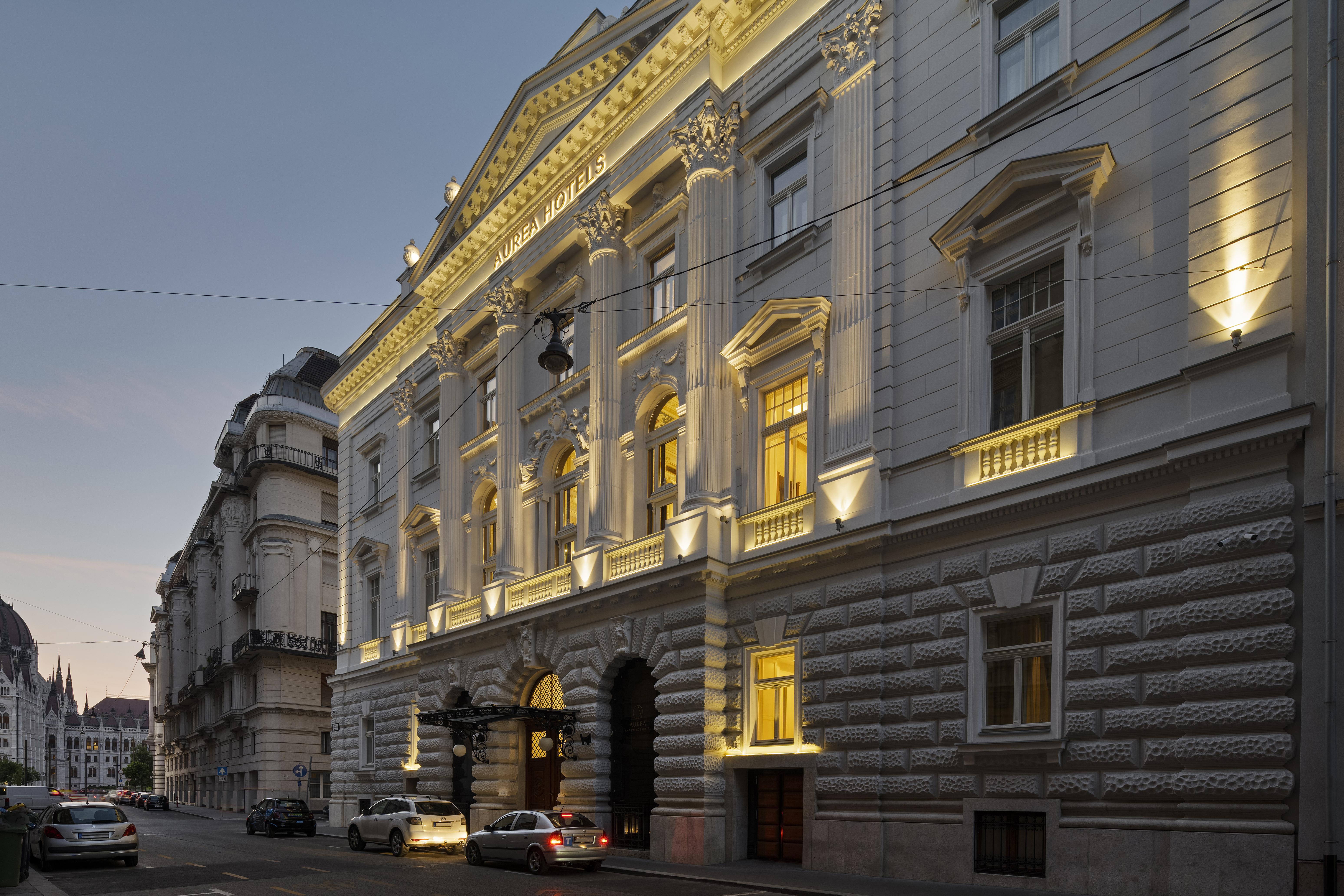 Aurea Ana Palace By Eurostars Hotel Company Budapest Exterior photo The National Bank of Georgia