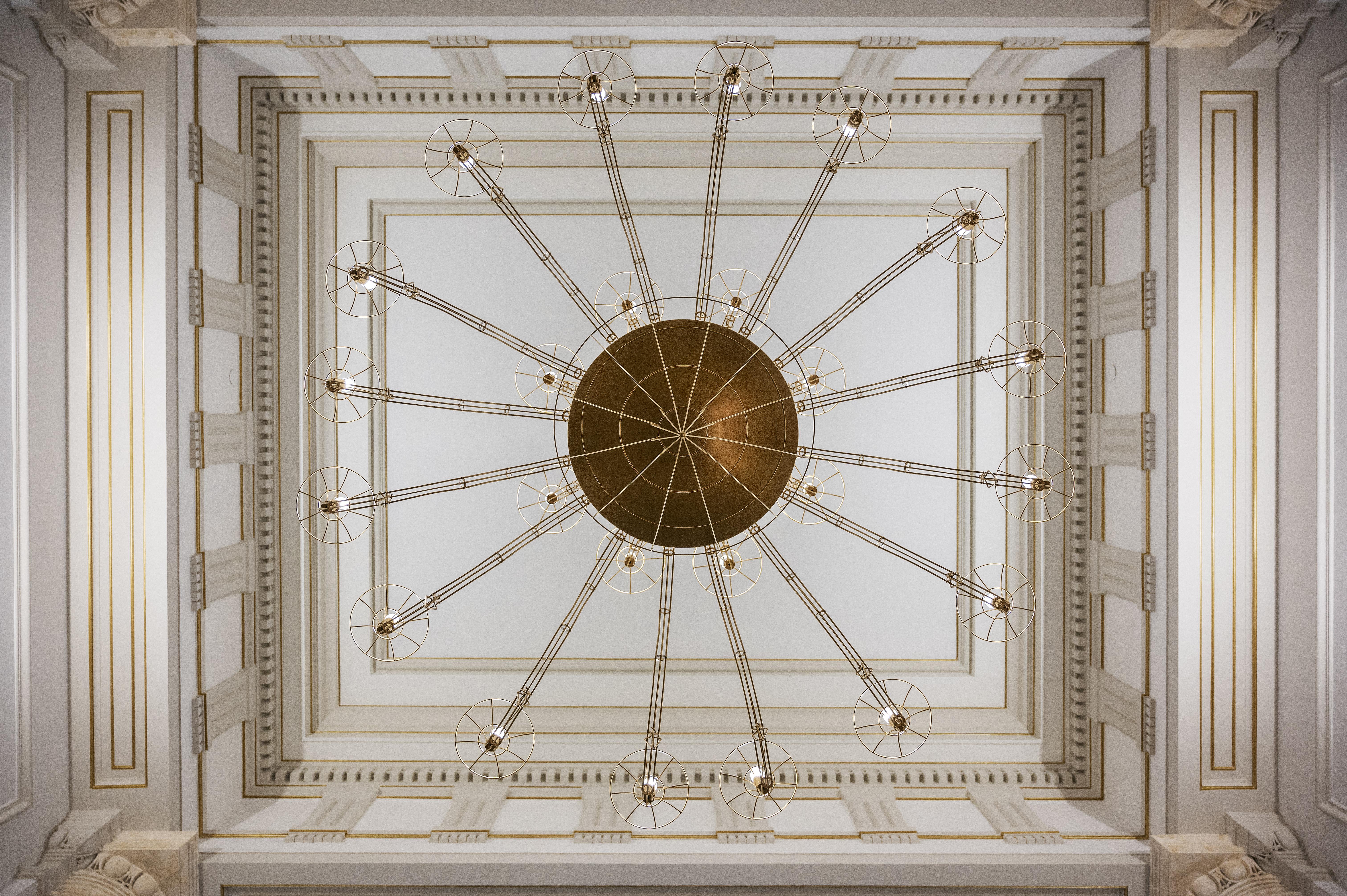 Aurea Ana Palace By Eurostars Hotel Company Budapest Exterior photo Ceiling of the main hall